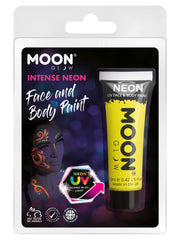 Moon Glow Intense Neon UV Face Paint, Intense Yell - 1