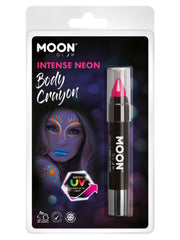 Moon Glow Intense Neon UV Body Crayons, Intense Pi - 1