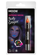 Moon Glow Intense Neon UV Body Crayons, Intense Or - 1