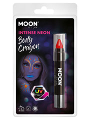 Moon Glow Intense Neon UV Body Crayons, Intense Re - 1
