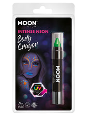Moon Glow Intense Neon UV Body Crayons, Intense Gr - 1