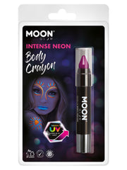 Moon Glow Intense Neon UV Body Crayons, Intense Pu - 1