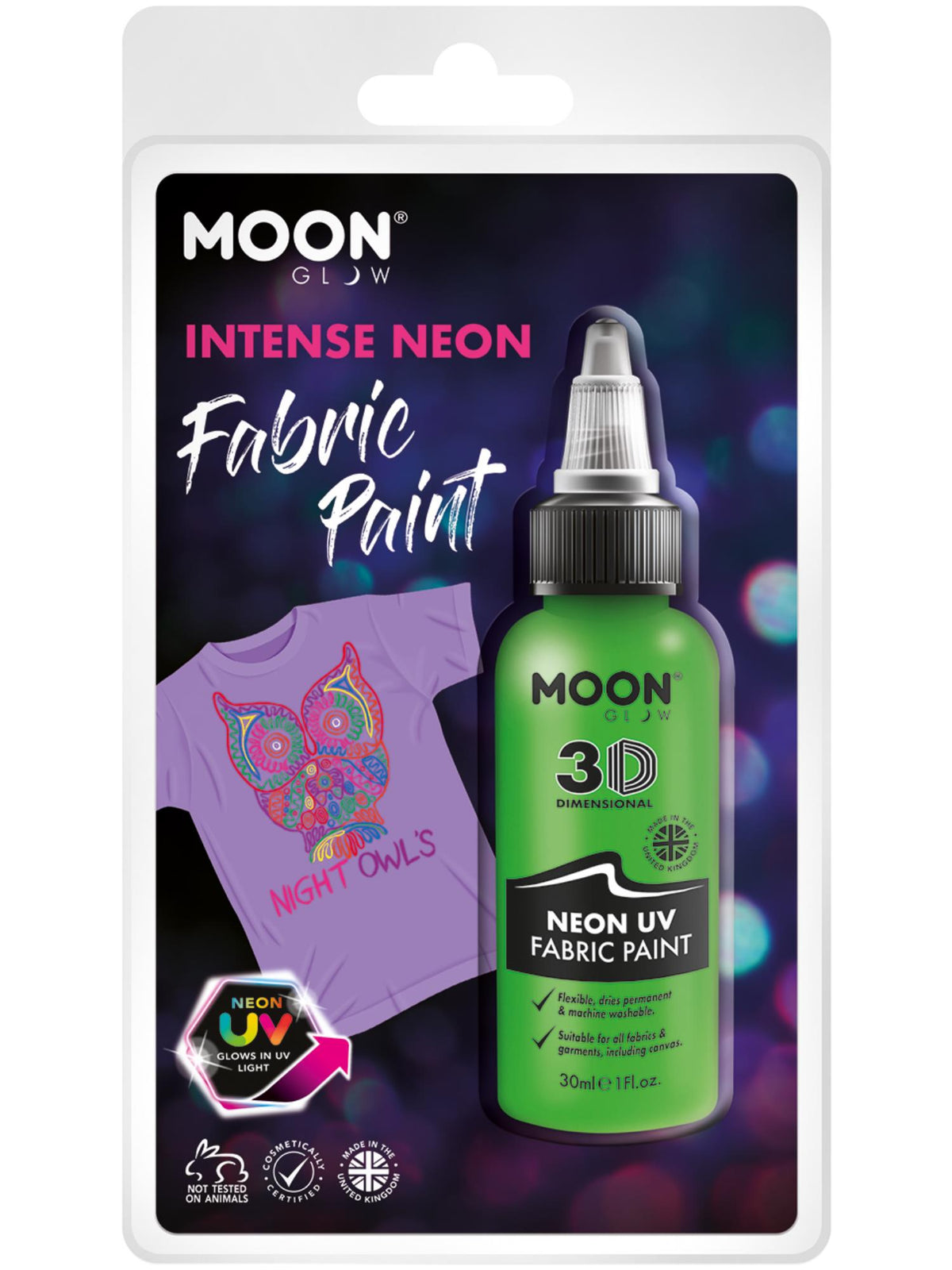 Moon Glow - Neon UV Intense Fabric Paint 1