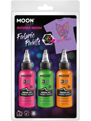 Moon Glow - Neon UV Intense Fabric Paint, 1