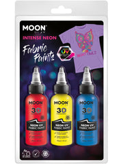 Moon Glow - Neon UV Intense Fabric Paint, 1