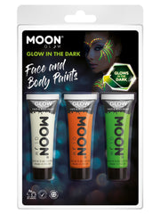Moon Glow - Glow in the Dark Face Paint,  - 1