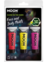 Moon Glow - Glow in the Dark Face Paint, 1