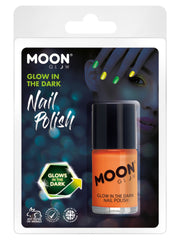 Moon Glow - Glow in the Dark Nail Polish, Orange - 1
