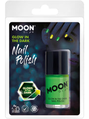 Moon Glow - Glow in the Dark Nail polish, Green 1