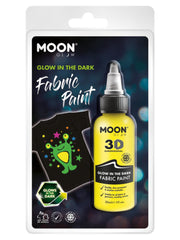 Moon Glow - Glow in the Dark Fabric Paint, Yellow - 1