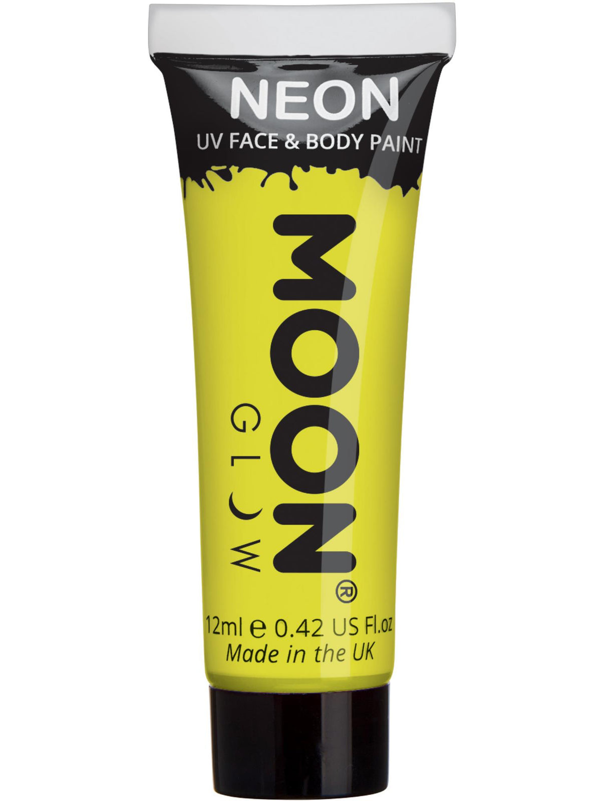 Moon Glow Intense Neon UV Face Paint, Intense Yell 1