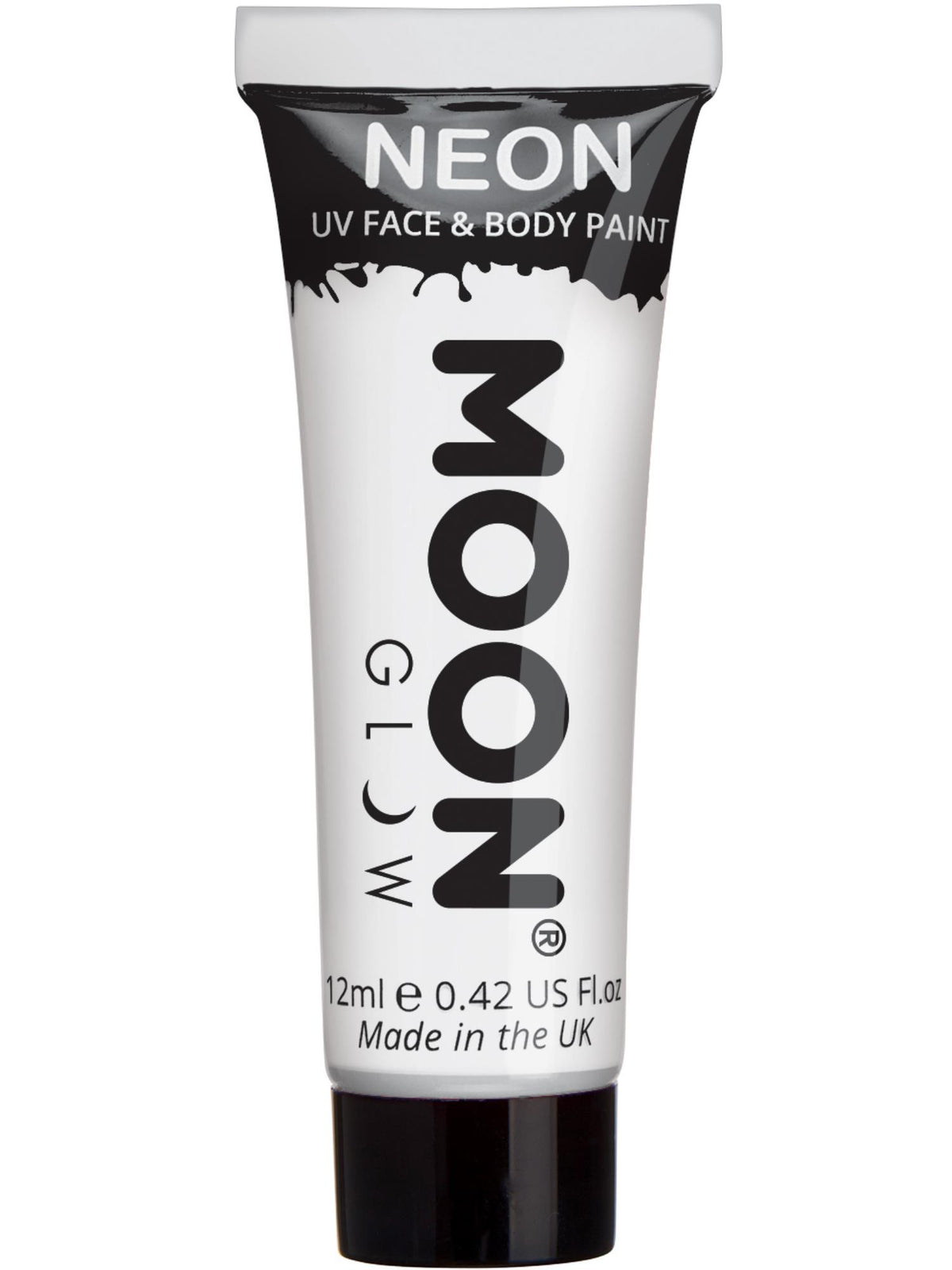 Moon Glow Intense Neon UV Face Paint, White 1
