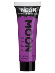 Moon Glow Intense Neon UV Face Paint, Intense Purp - 1