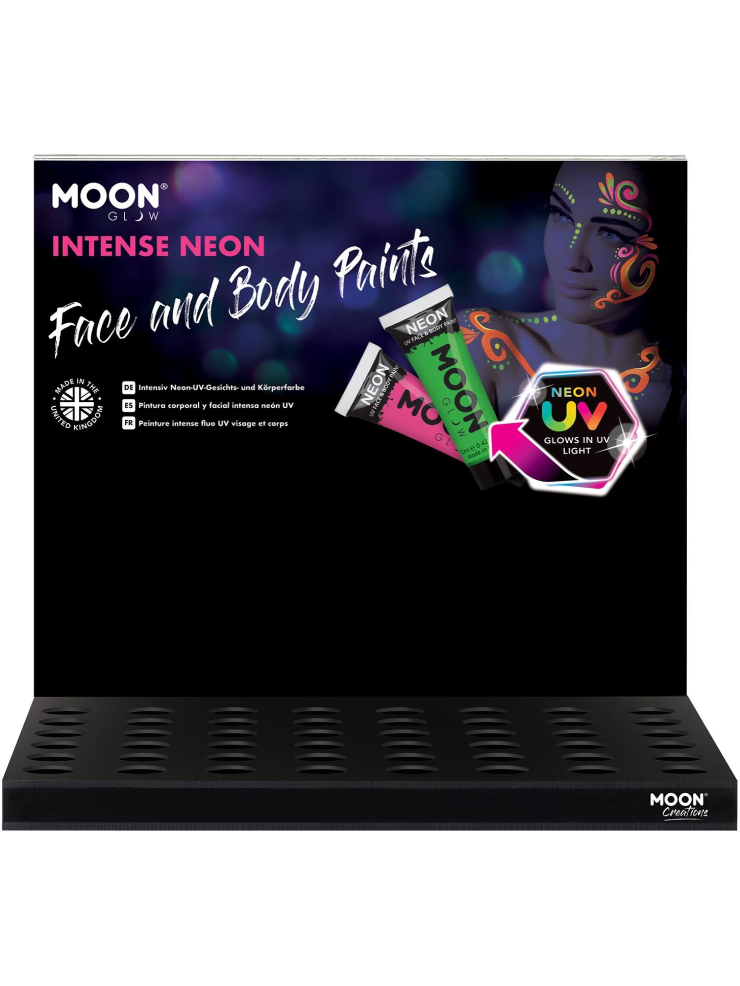 Moon Glow Intense Neon UV Face Paint, 1