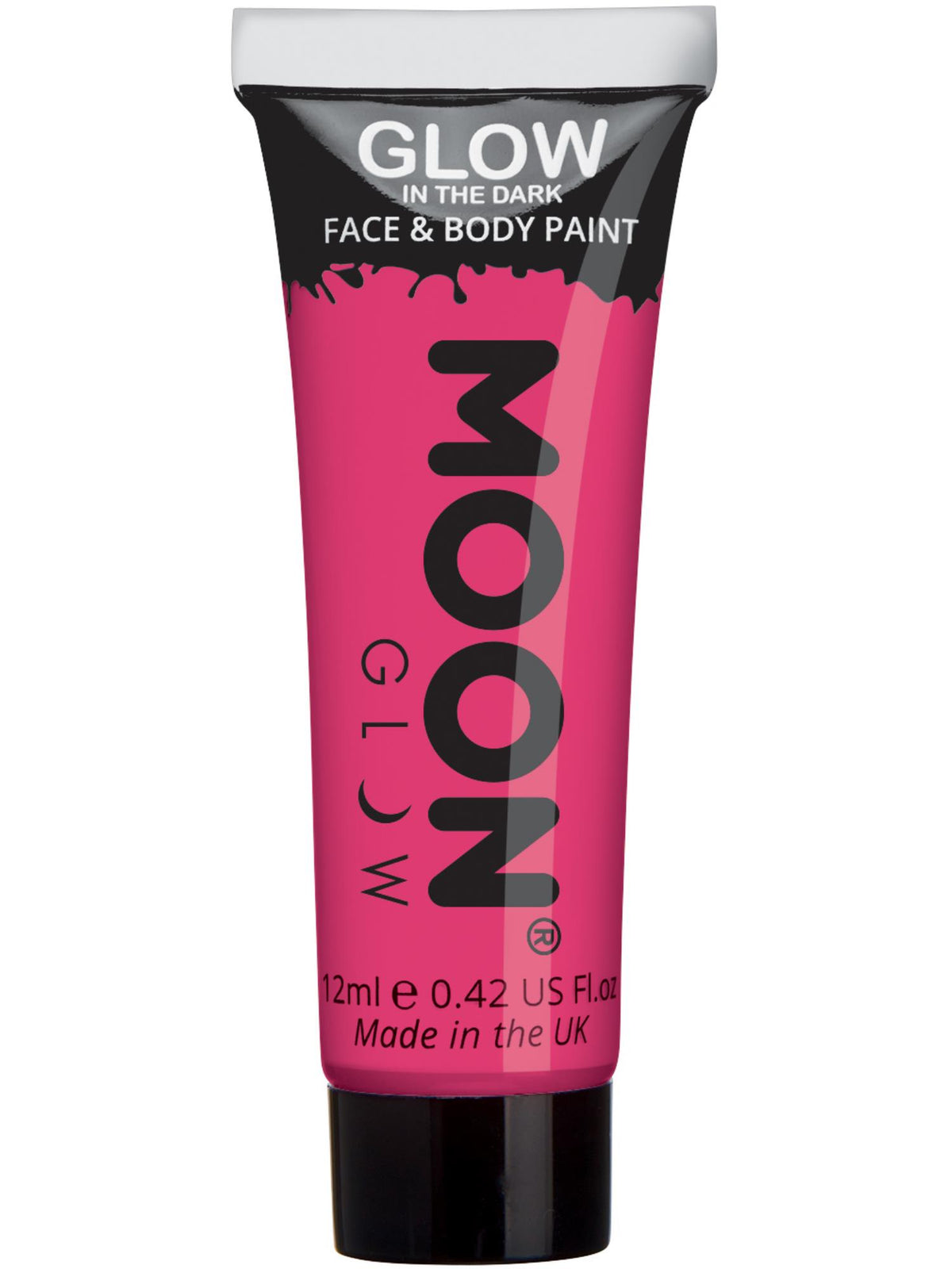 Moon Glow - Glow in the Dark Face Paint, Pink 1