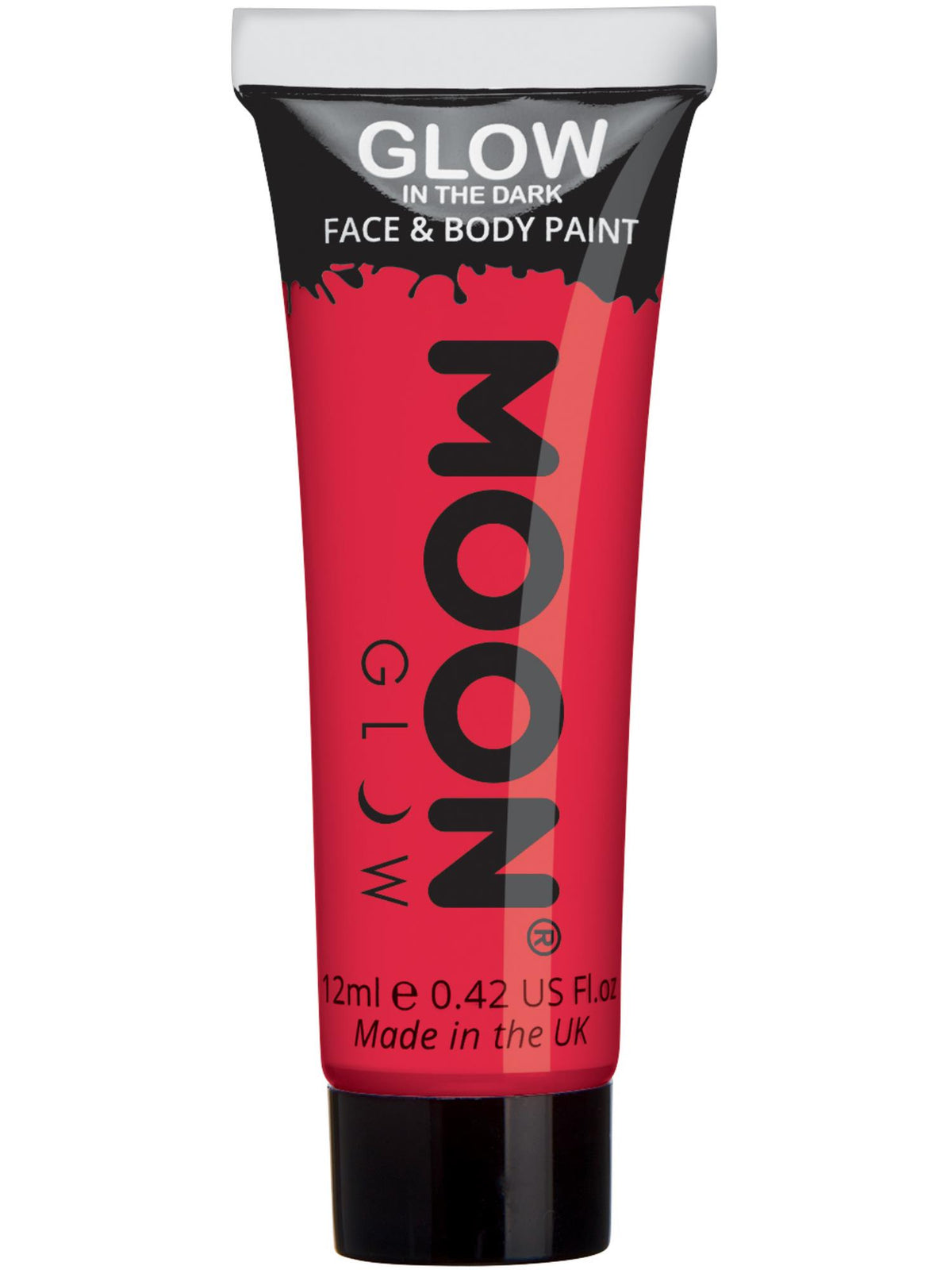 Moon Glow - Glow in the Dark Face Paint, Red 1