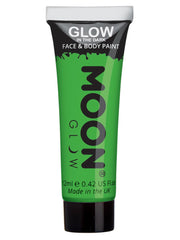 Moon Glow - Glow in the Dark Face Paint, Green - 1