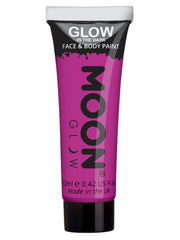 Moon Glow - Glow in the Dark Face Paint, Purple - 1