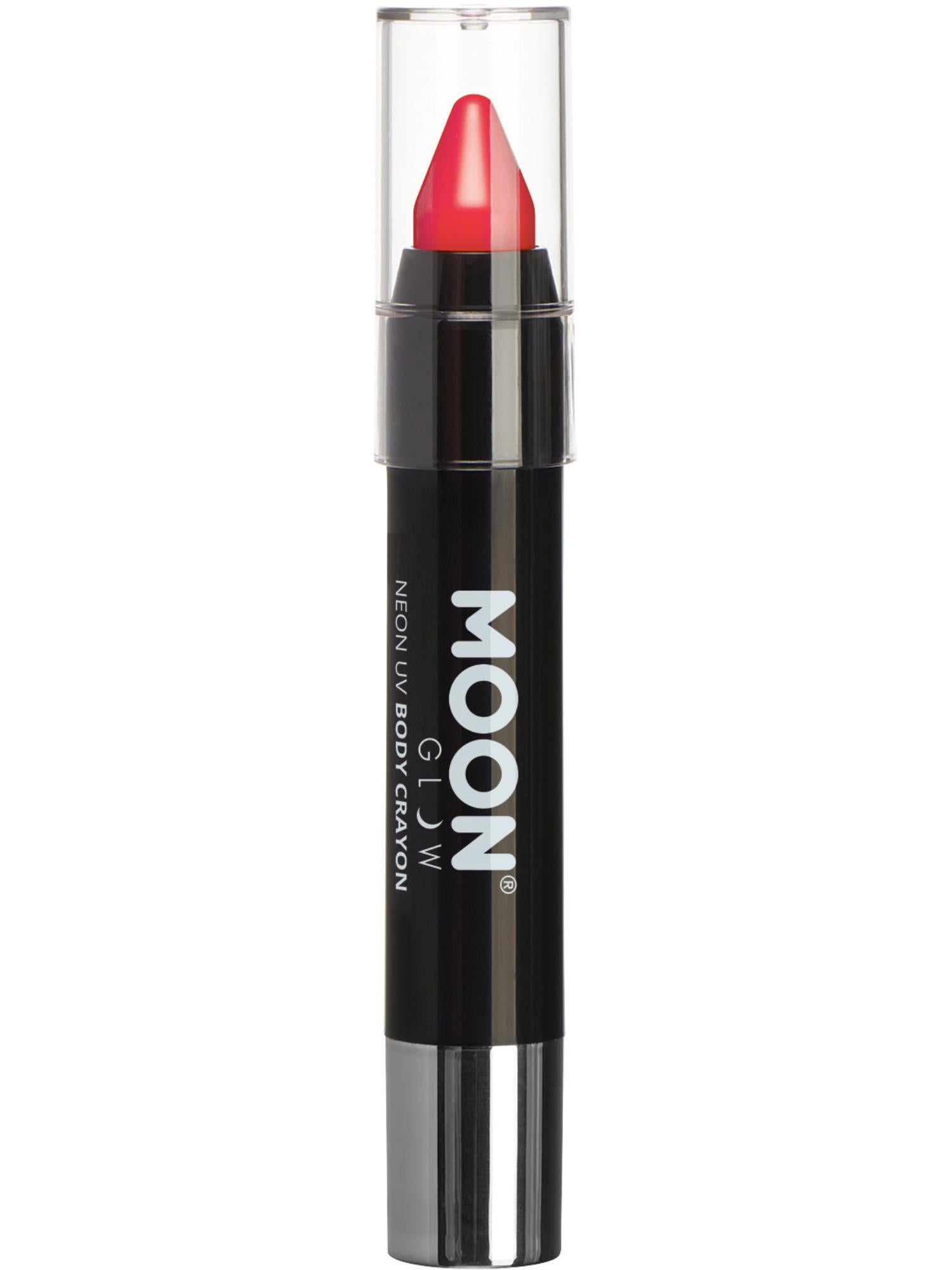 Moon Glow Intense Neon UV Body Crayons, Intense Re 1