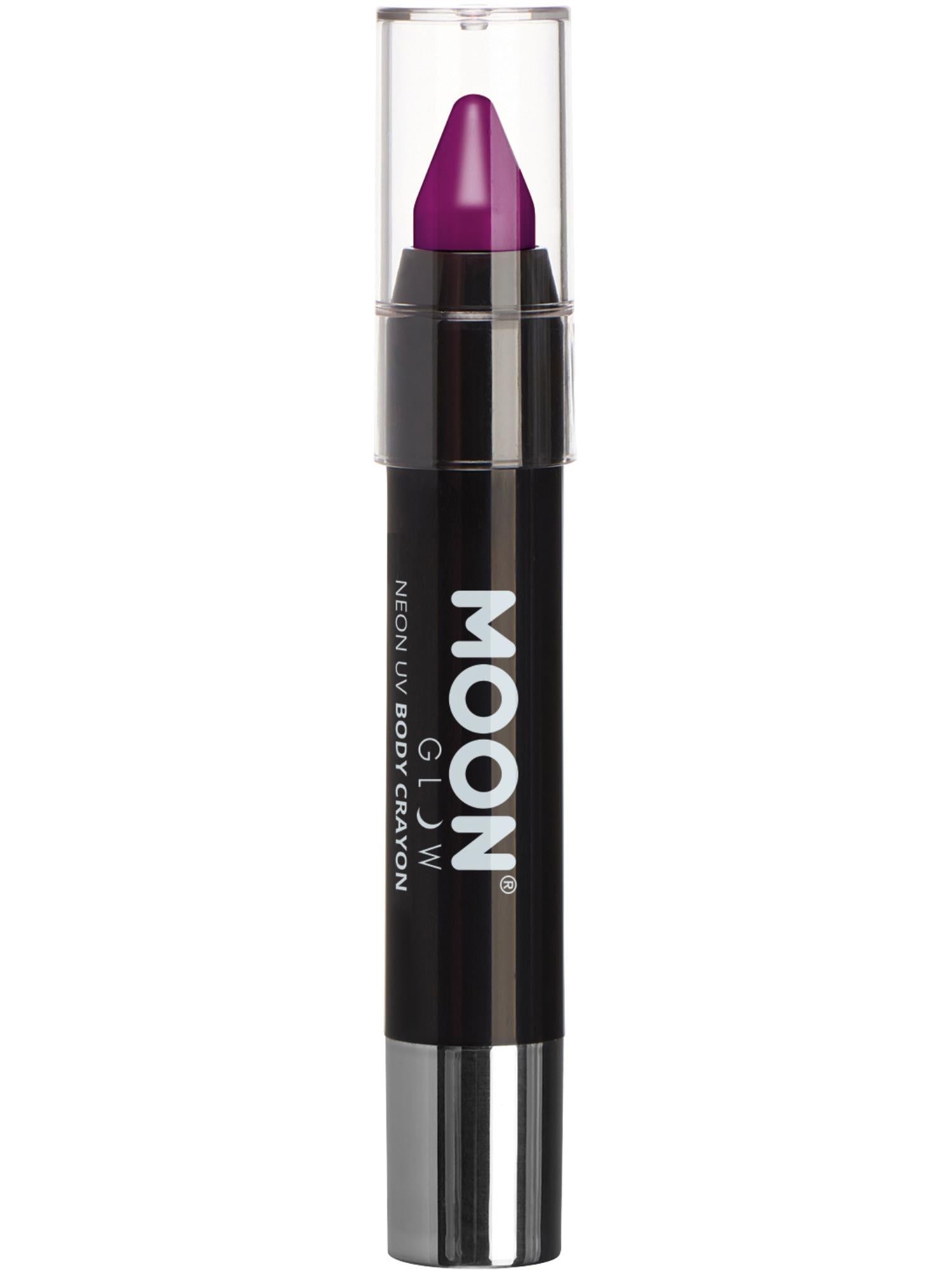 Moon Glow Intense Neon UV Body Crayons, Intense Pu 1