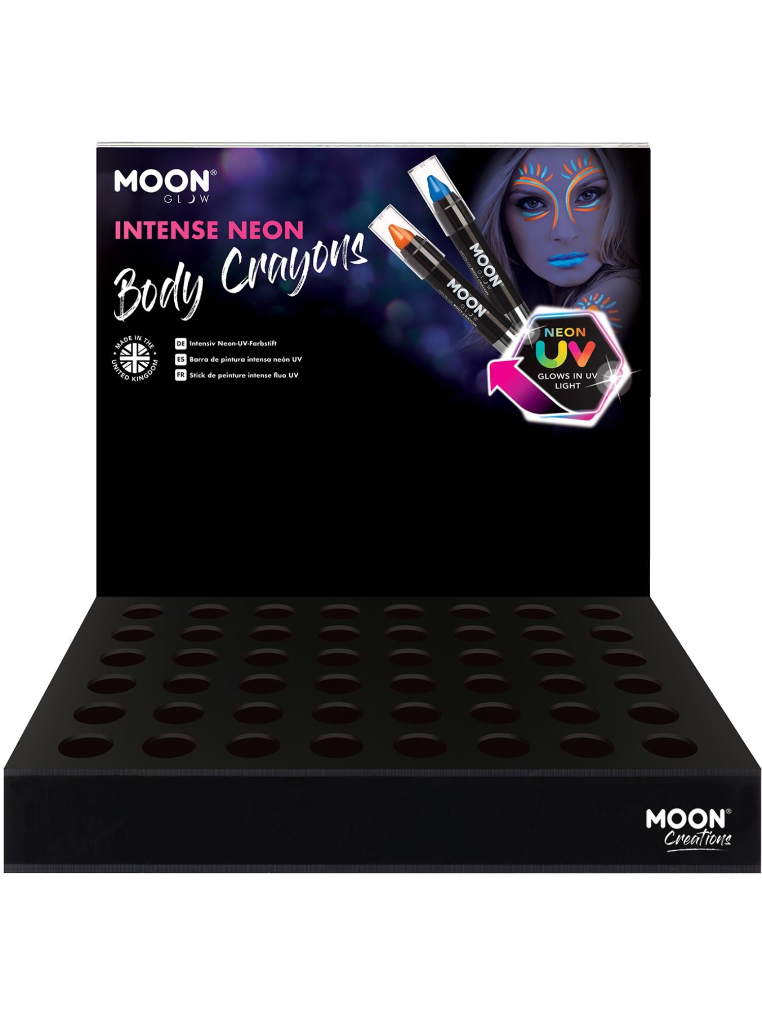 Moon Glow Intense Neon UV Body Crayons, 1