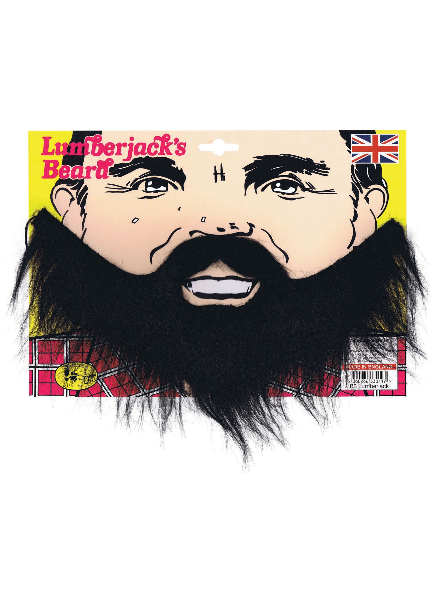 Lumberjack Beard. Black