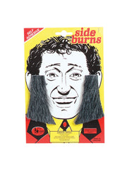 Sideburns. Grey