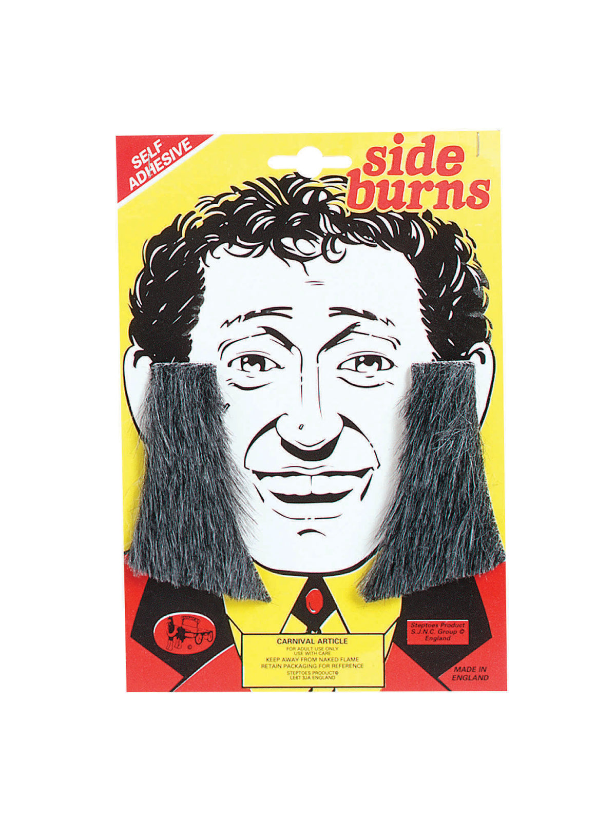 Sideburns. Grey 1