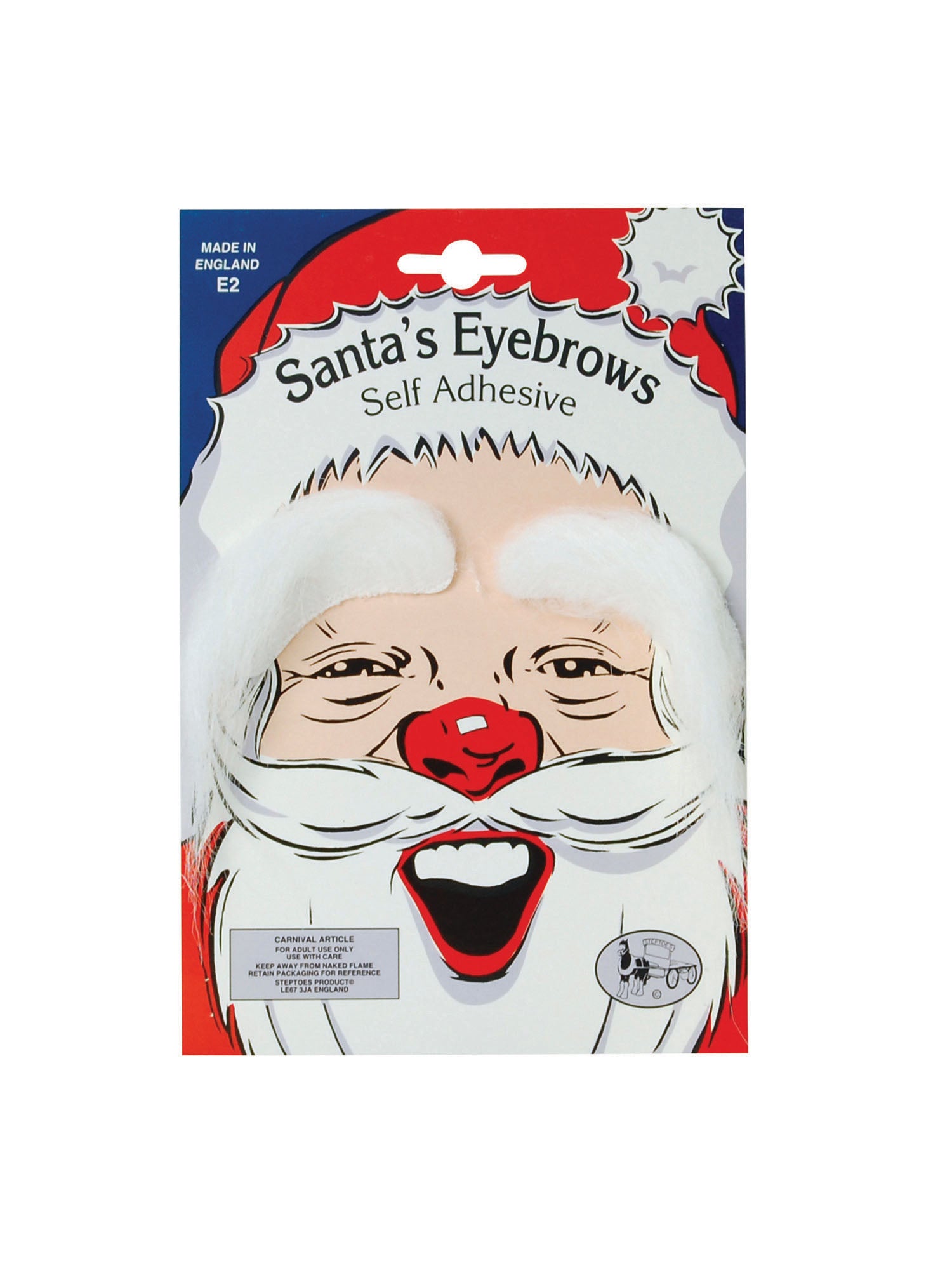 Eyebrows. White (Santa)