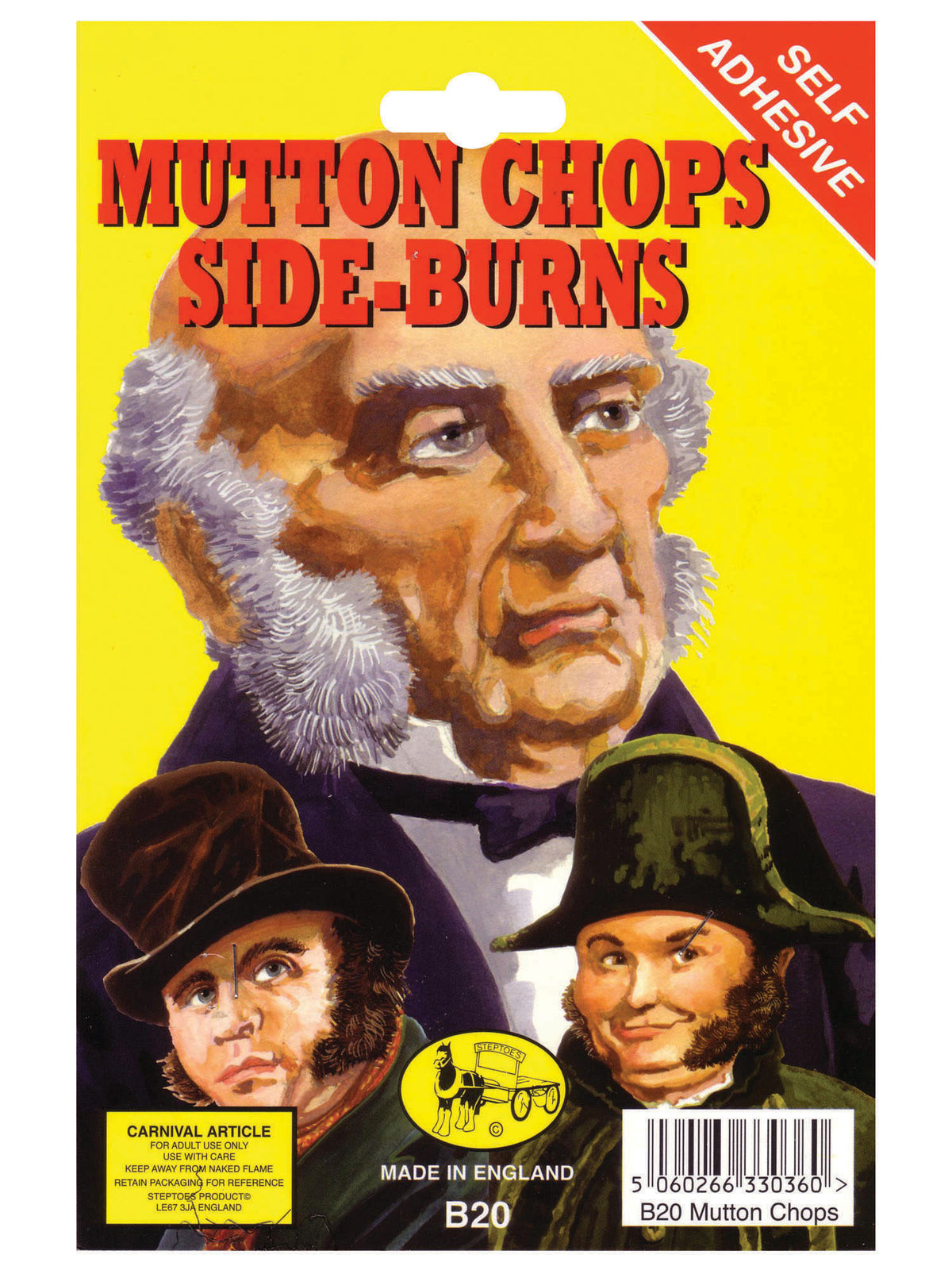 Mutton Chops. Black 3