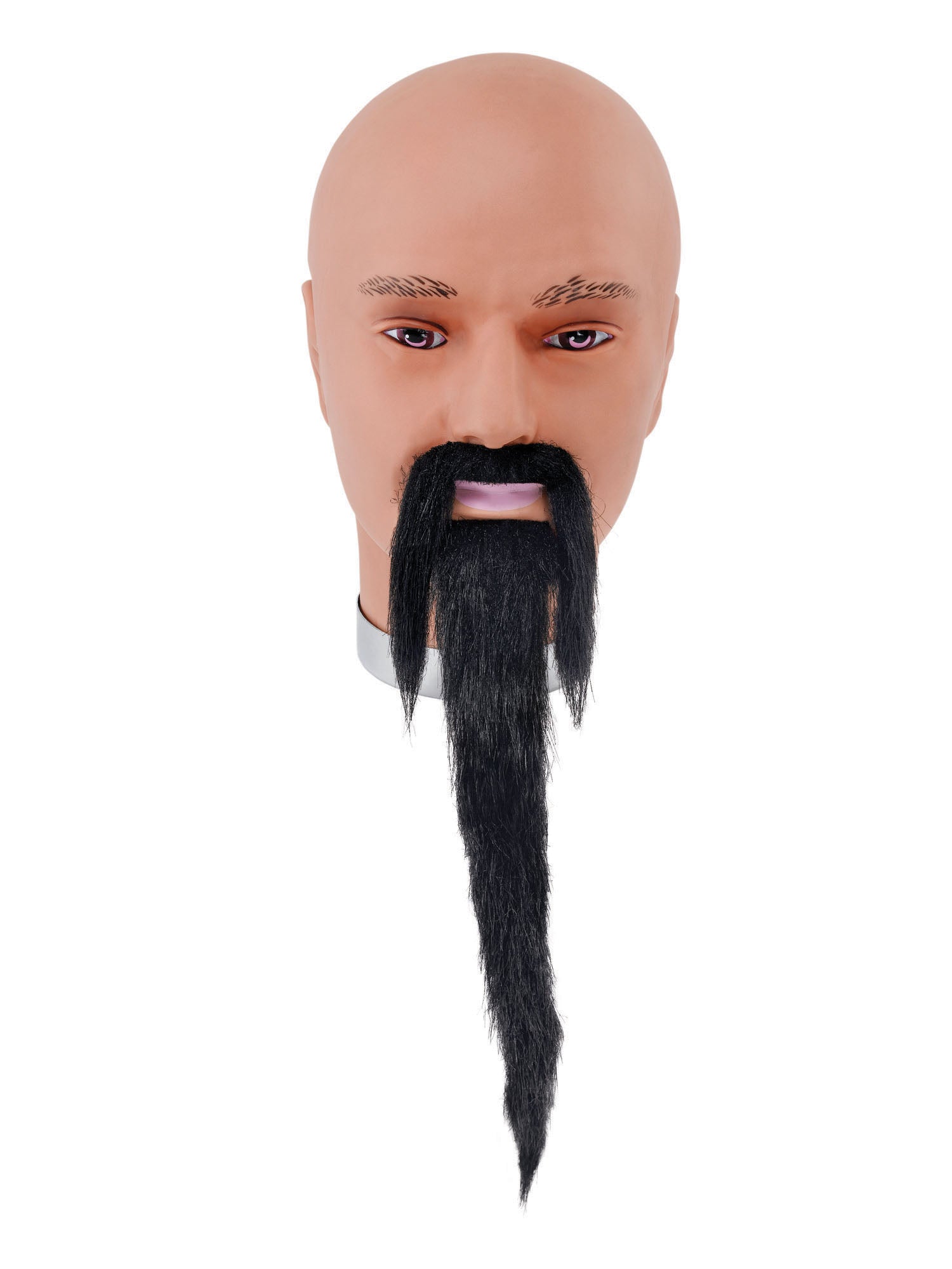 Wizard Beard + Tash. Black
