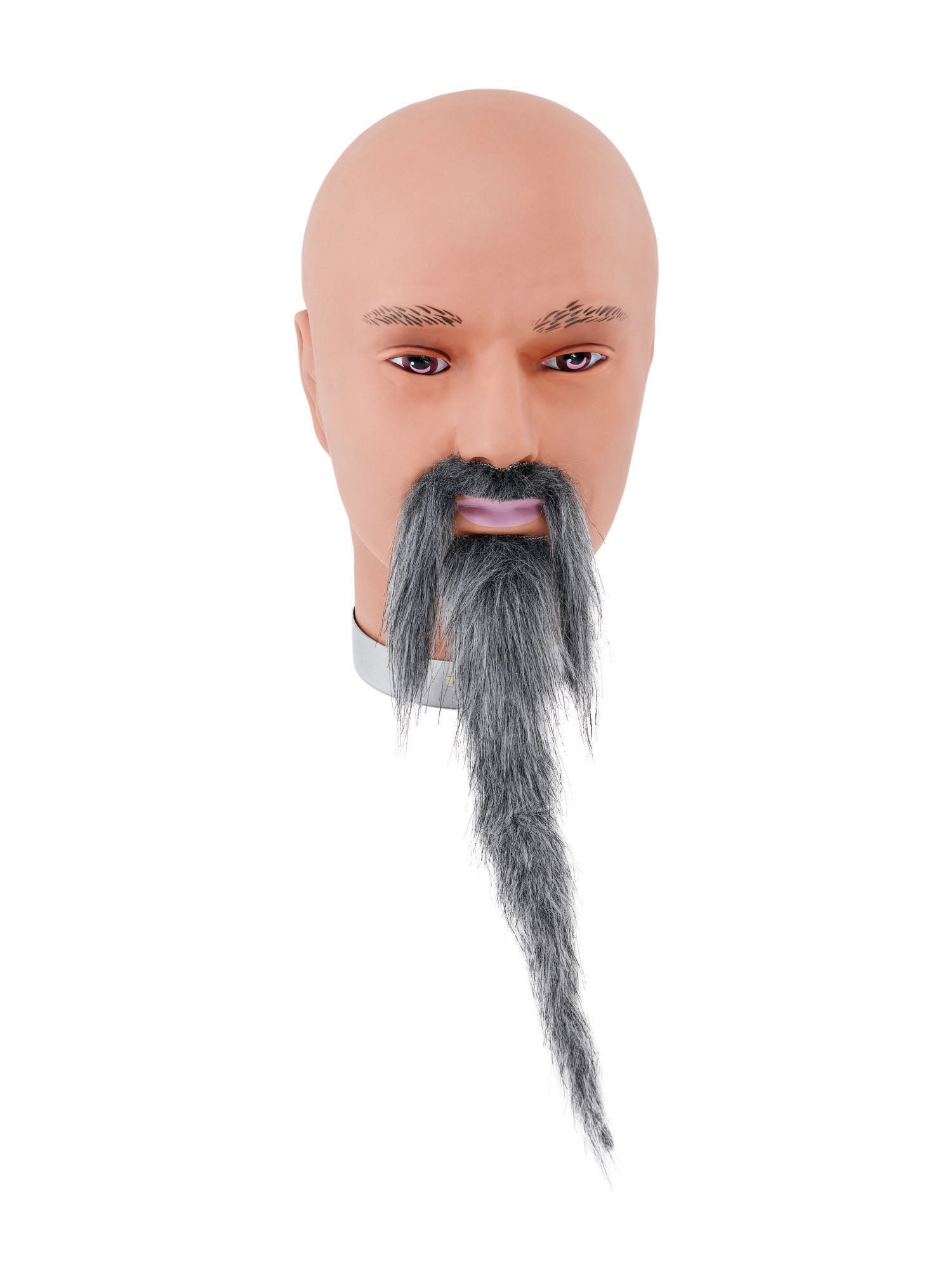 Wizard Beard + Tash. Grey