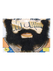 Mr Bling Beard + Tash Set