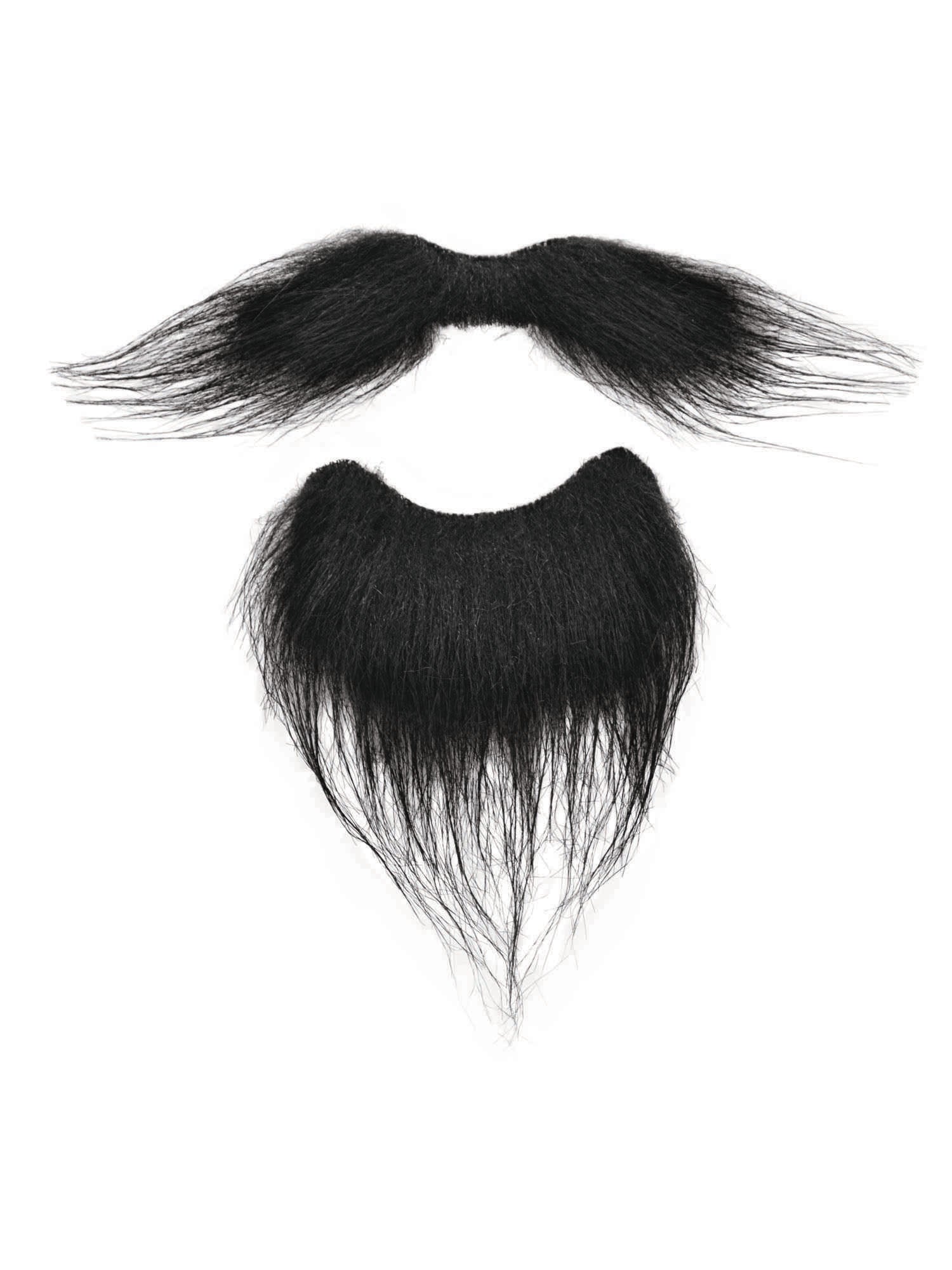 Beard + Tash Set Black