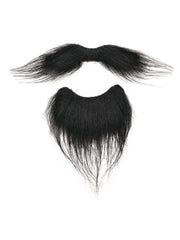 Beard + Tash Set Black 1
