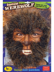 Instant Werewolf Face Hair Kit