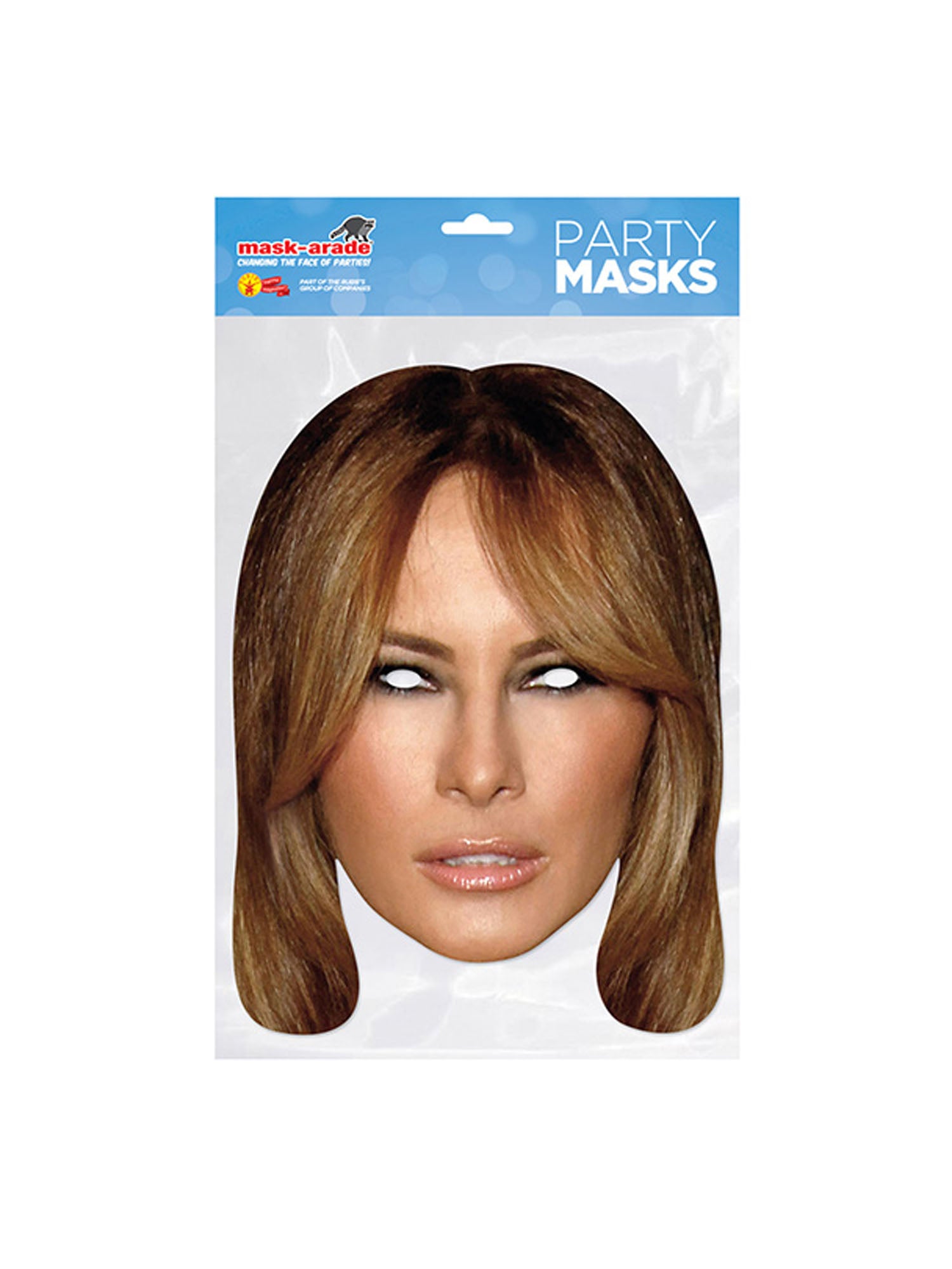 Melania Trump Card Mask 1
