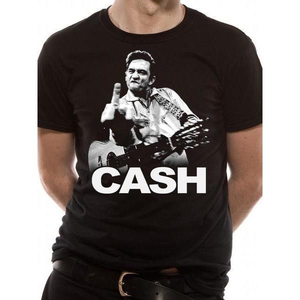 Johnny Cash Finger Unisex T-Shirt