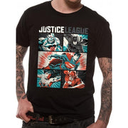 Justice League Comics Pop Art T-Shirt