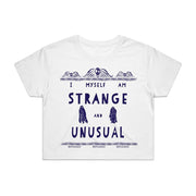 Beetlejuice Strange And Unusual Crop Top 1