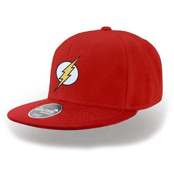 The Flash Logo Red Snapback Cap Headwear 1