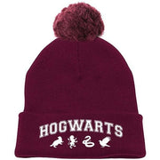 Harry Potter Hogwarts Pom Pom Beanie