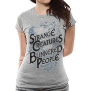 Crimes Of Grindelwald Strange Creatures Fitted T-Shirt