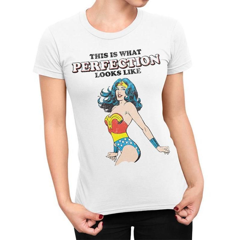 Wonder Woman Perfection Fitted T-Shirt