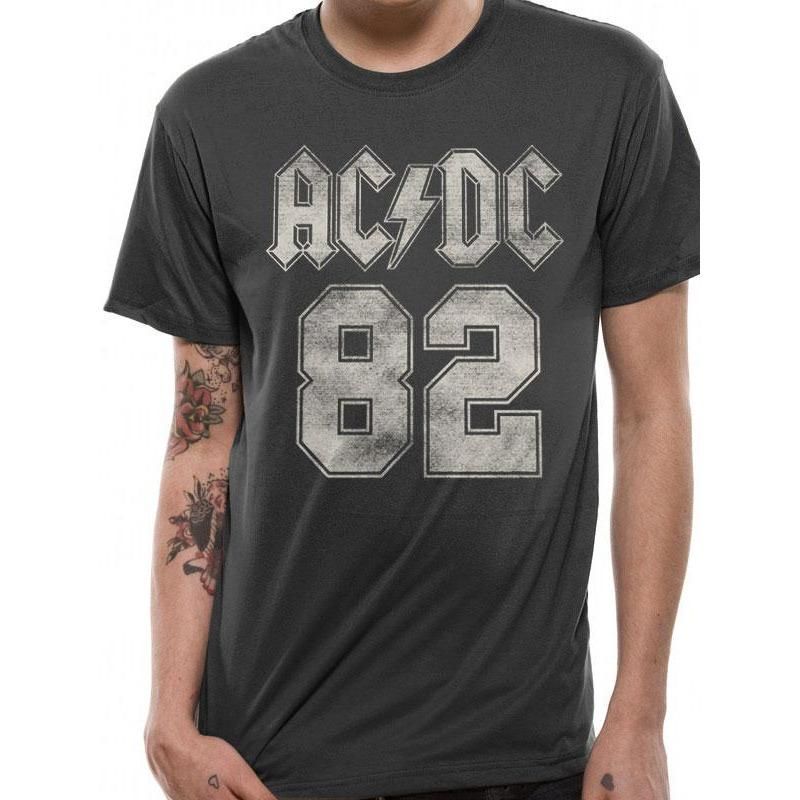 Ac/Dc 82 College Unisex T-Shirt 1