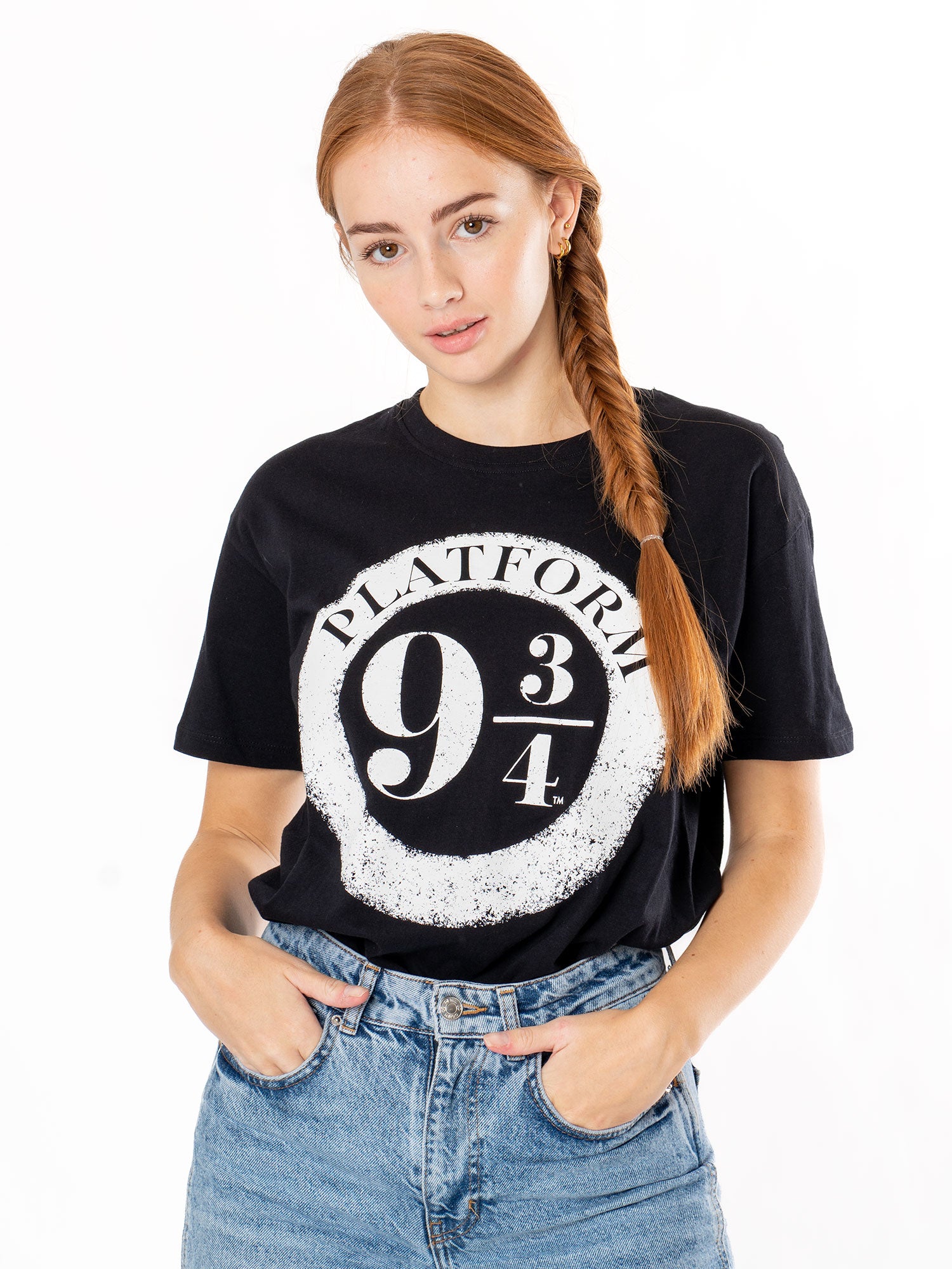 Black Platform 9&3 Quarters Harry Potter Unisex T-Shirt