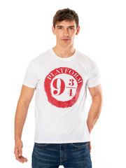 White Platform 9 3/4 Harry Potter Unisex T-Shirt