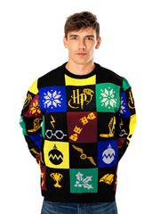 Deluxe Patchwork Harry Potter Knitted Jumper