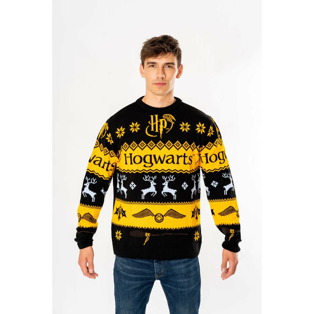 Deluxe Christmas Hogwarts Harry Potter Knitted Jumper