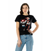 Harley Quinn Black Love Stinks T-Shirt